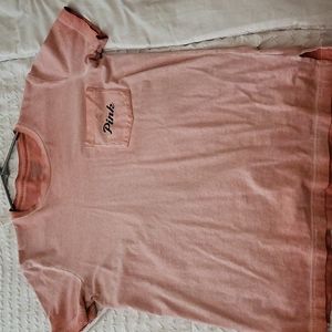 Pink Victoria's Secret Pocket t-shirt Size XS